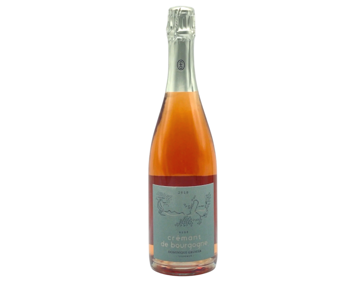 Domaine Dominique Gruhier Cremant de Bourgogne Extra Brut Rose 2018 750ml