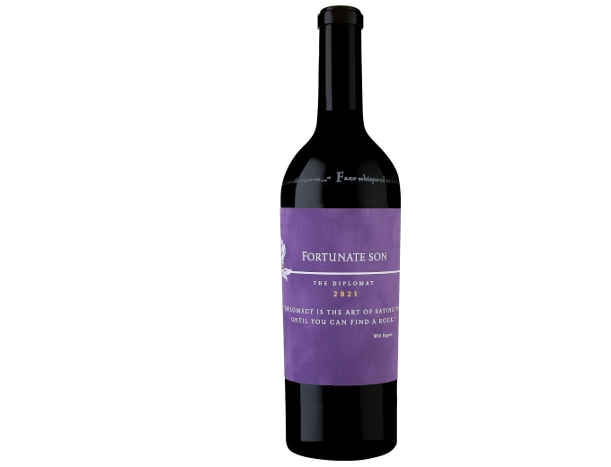 Fortunate Son The Diplomat 2021 750ml (No Barcode)