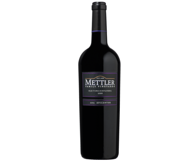Mettler Zin Old Vine Epicenter Zinfandel 750ml