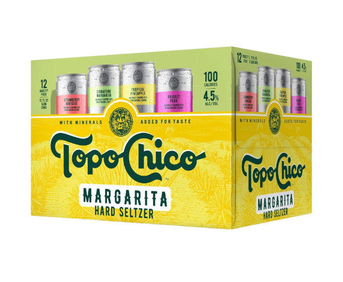 Topo Chico Margarita Hard Seltzer Variety Pack 12oz 12-Pack Can