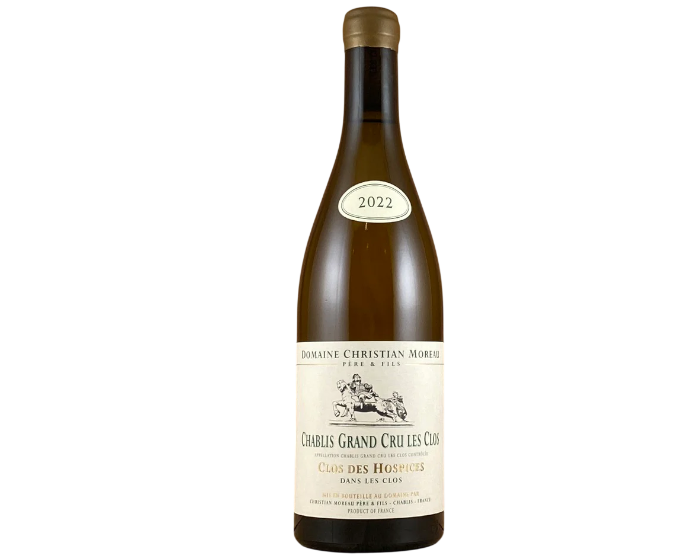 Domaine Christian Moreau Pere & Fils Les Clos Clos des Hospices Chablis Grand Cru 2022 750ml