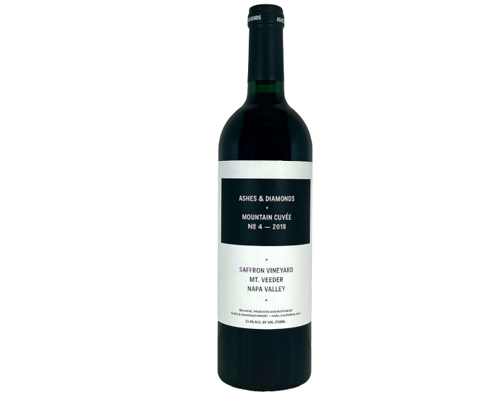 Ashes & Diamonds Mountain Cuvee No 4 Saffron 2019 750ml (No Barcode)