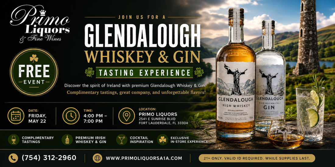 Glendalough Whiskey & Gin Tasting Experience