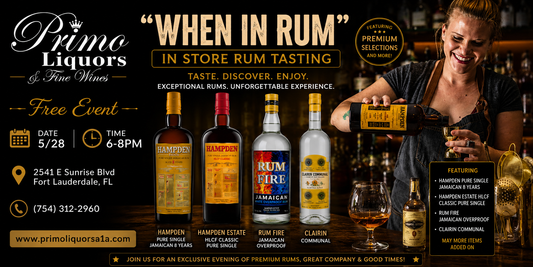 When in Rum – In Store Rum Tasting with Kate Perry