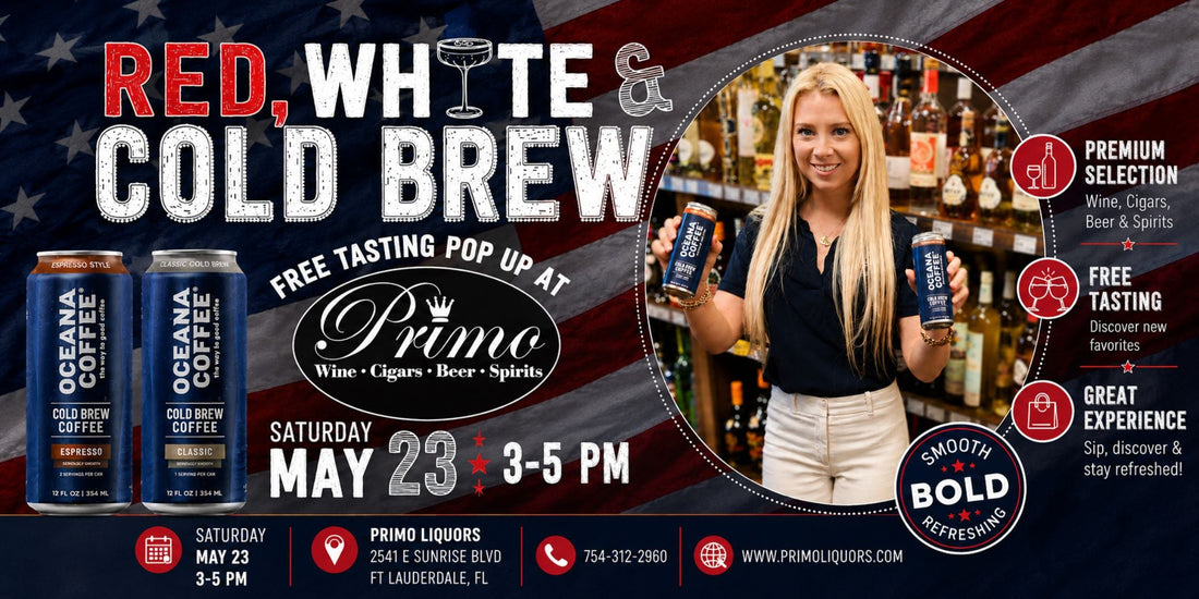 Cold Brew Sampling Event at Primo Liquors