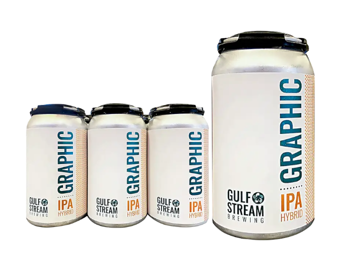 Gulf Stream Graphic IPA Hybrid 12oz 6-Pack Can