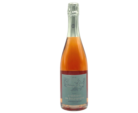Domaine Dominique Gruhier Cremant de Bourgogne Extra Brut Rose  2018 750ml