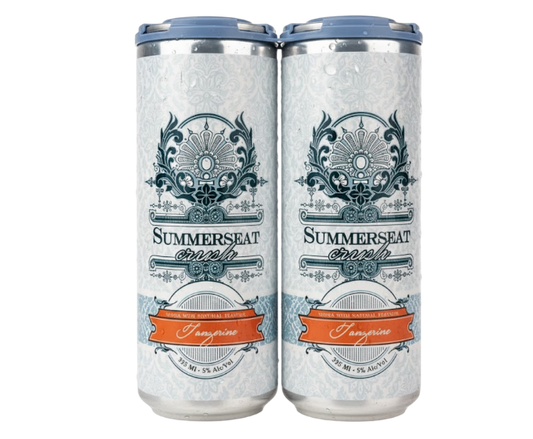 Summerseat Tangerine Vodka Crush 12oz 4-Pack Can