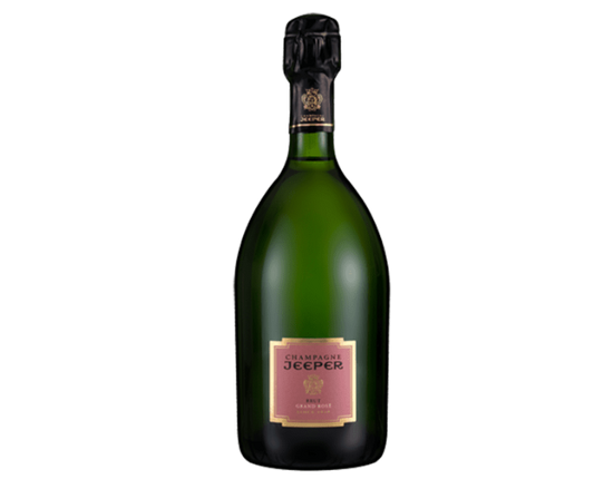 Jeeper Grand Rose Brut Champagne 750ml