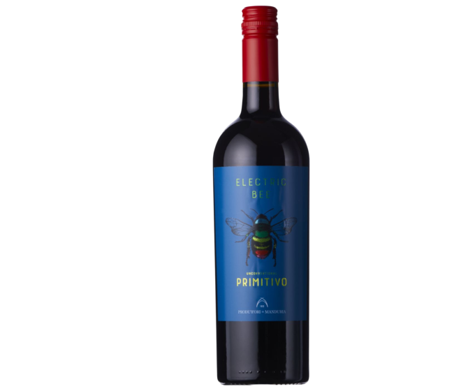 Produttori Vini Manduria Electric Bee Unconventional Primitivo Puglia 2022 750ml