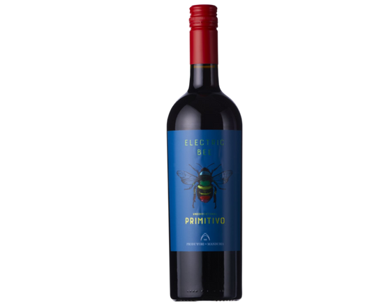 Produttori Vini Manduria Electric Bee Unconventional Primitivo Puglia 2022 750ml