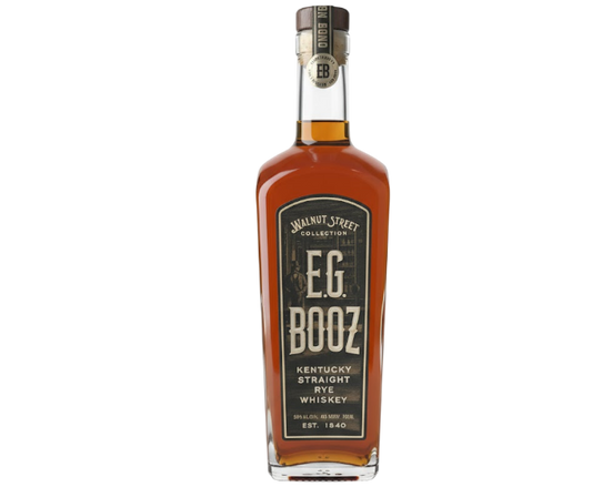 E G Booz Kentucky Straight Rye 750ml