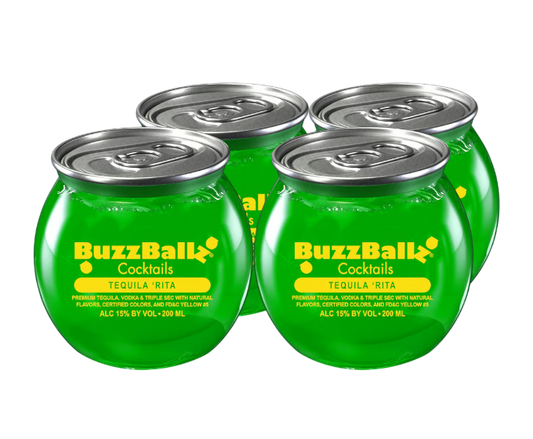 Buzzball Tequila Rita 200ml 4-Pack