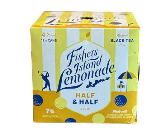 Fishers Island Lemonade Half N Half 355ml 4-Pack Can