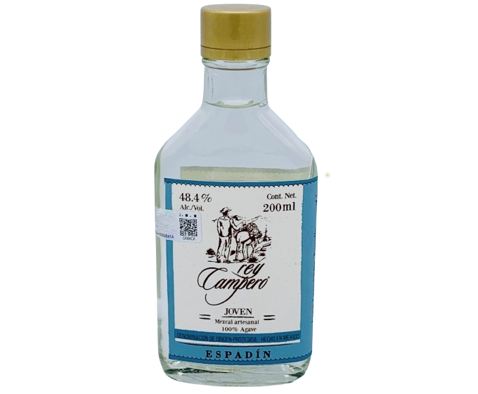 Rey Campero Espadin Mezcal Joven 200ml (DNO P3)