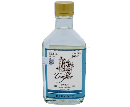 Rey Campero Espadin Mezcal Joven 200ml (DNO P3)