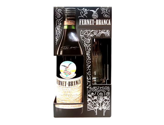 Fernet Branca 750ml (With Collins Glass)