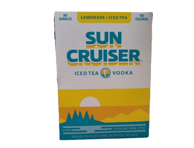 Sun Cruiser Lemonade Iced Tea 12oz 4-Pack Can