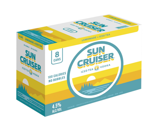 Sun Cruiser Classic Tea and Lemonade Plus 12oz 8-Pack Can
