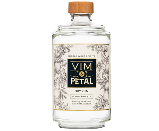 Middle West Vim & Petal Dry Gin 750ml