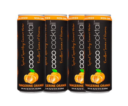 Coco Cocktail Tangerine Orange 12oz 4-Pack Can