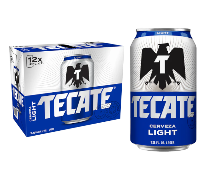 Tecate Light 12oz 12-Pack Can