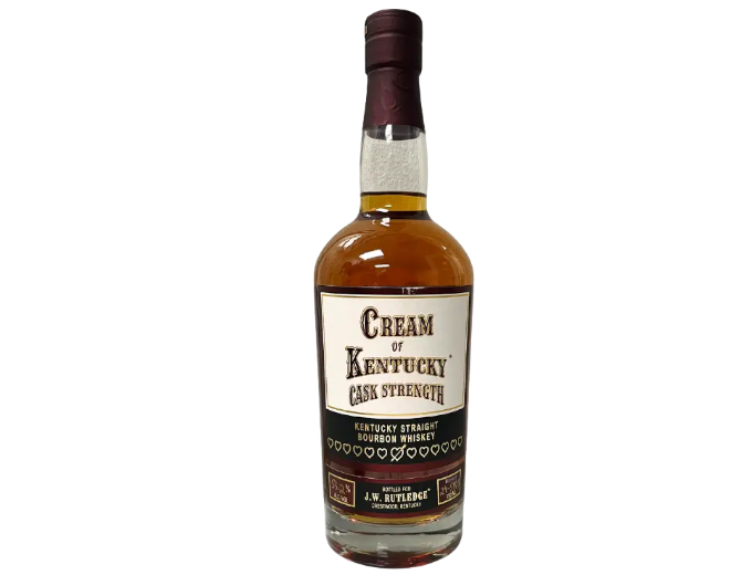 J W Rutledge Cream of Kentucky Cask Strength Bourbon 750ml