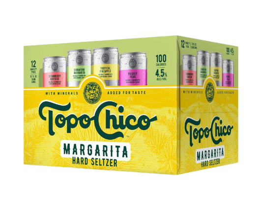 Topo Chico Margarita Hard Seltzer Variety Pack 12oz 12-Pack Can