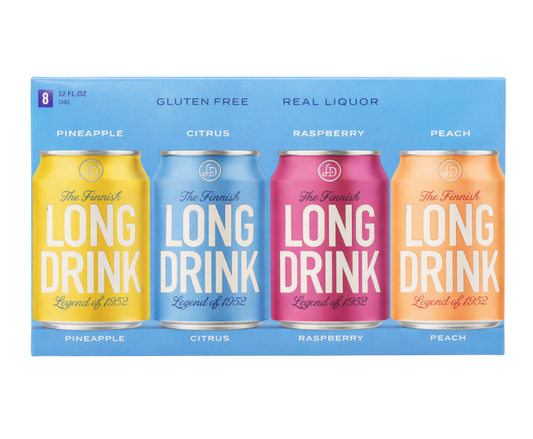 The Finnish Long Drink Variety 355ml 8-Pack Can (PE/PA/R/C) (Scan Correct Item)