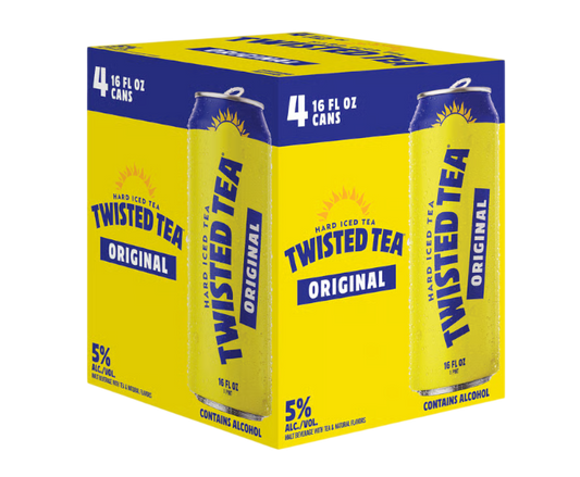 Twisted Tea Original Hard Iced Tea 16oz 4-Pack Can