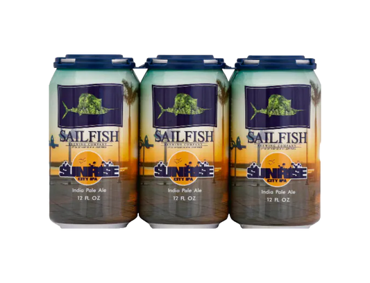 Sailfish Sunrise City IPA 12oz 6-Pack