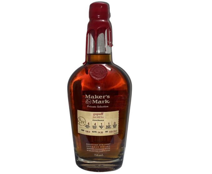 Makers Mark Private Selection Gopuff 750ml (Scan Correct Item)