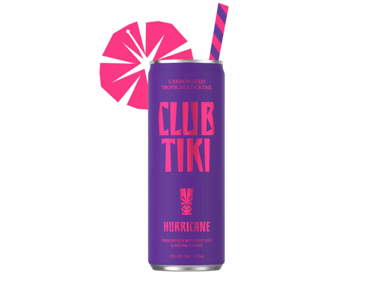 Club Tiki Hurricane 375ml 4-Pack Can