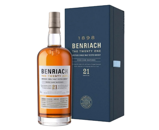 The BenRiach Four Cask Maturation 21 Years SM 700ml