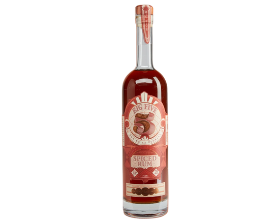 Big Five Spiced Rum 750ml