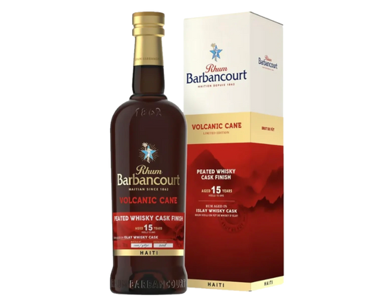Rhum Barbancourt Volcanic Cane 15 Years Peated Cask Finish 700ml