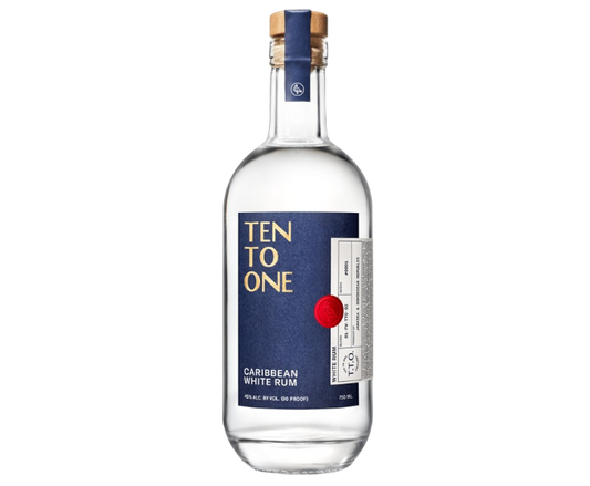 Ten To One White Rum 750ml