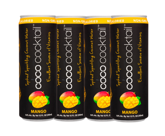 Coco Cocktail Mango 12oz 4-Pack Can