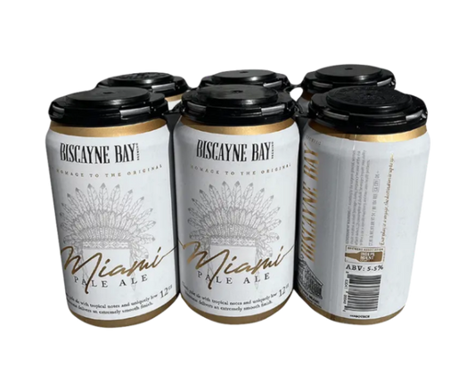 Biscayne Bay Miami Pale Ale 12oz 6-Pack Can