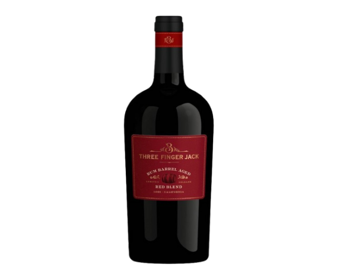 Three Finger Jack Rum Barrel Aged Red Blend 750ml