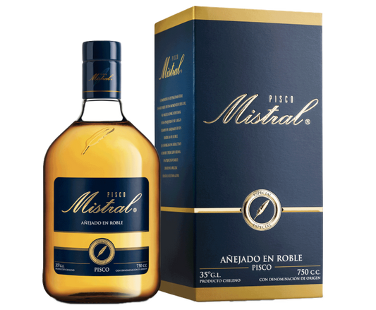 Pisco Mistral Anejado en Roble 750ml