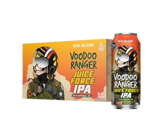 New Belgium Voodoo Ranger Juicy Force IPA 12oz 6-Pack Can