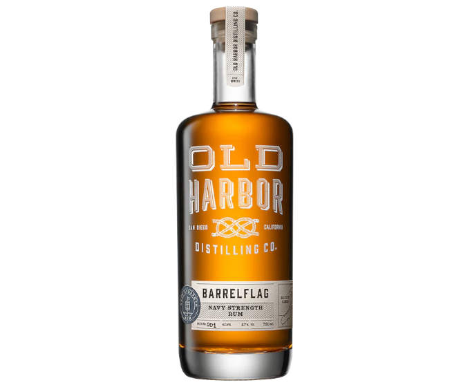 Old Harbor Barrelflag Navy Strength Rum 750ml