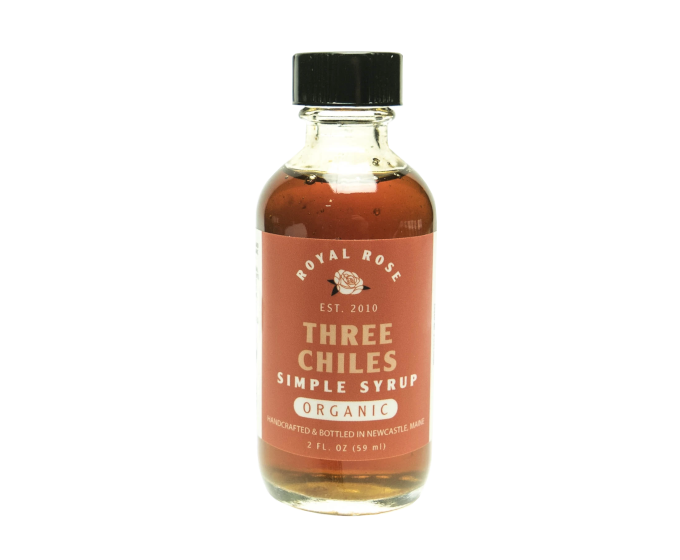 Royal Rose Three Chile Organic 8oz Bottle