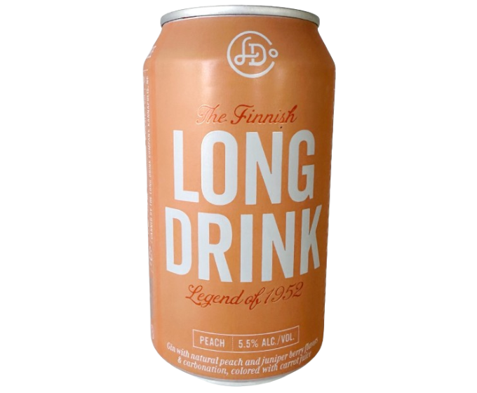 The Finnish Long Drink Peach 355ml 6-Pack Can