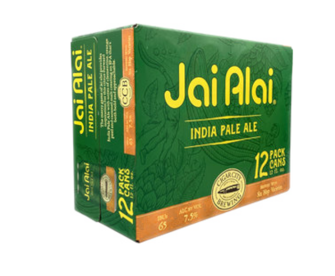 Cigar City Jai Alai IPA 12oz 12-Pack Can