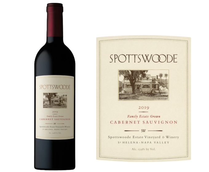 Spottswoode Cabernet Sauv 2019 750ml