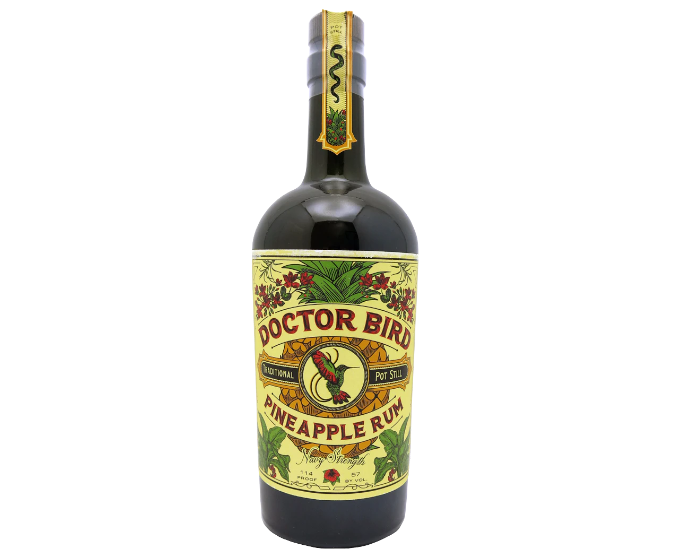 Two James Doctor Bird Pineapple Jamaican 750ml