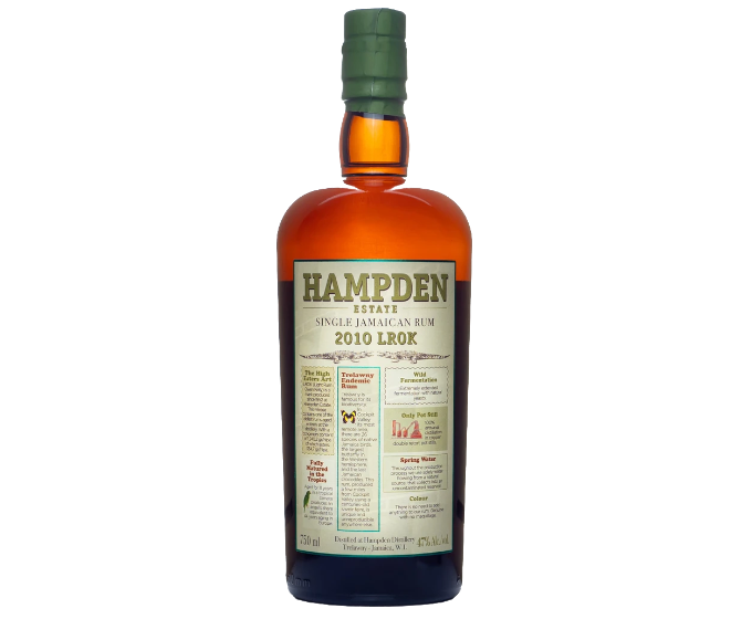 Hampden Estate LROK Pure Single Jamaican 2010 750ml