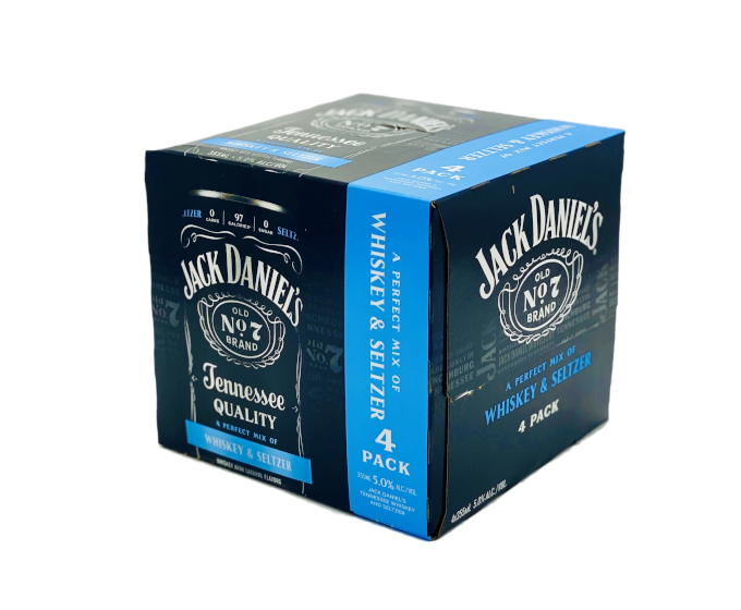 Jack Daniels Tennessee Whiskey & Seltzer 12oz 4-Pack Can (DNO P2 & P3)